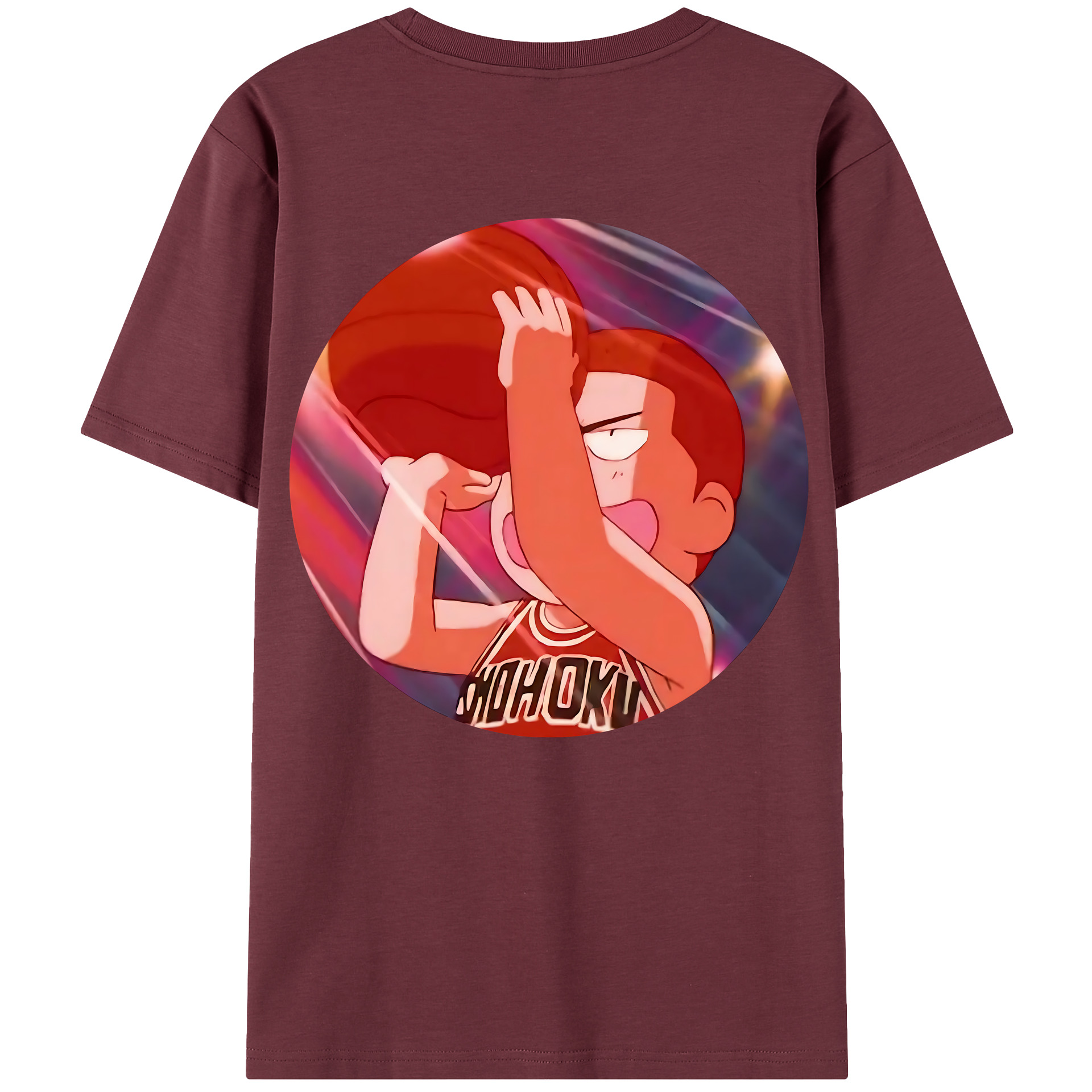 （画像用） SLAM DUNK／スラムダンク 綿100％半袖Tシャツ（背面プリント）